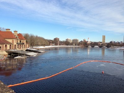 Weld Boathouse Looking Down River.jpg and 